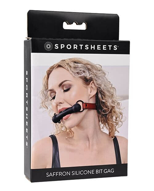 Sportsheets Saffron Silicone Bit Gag - Image 4