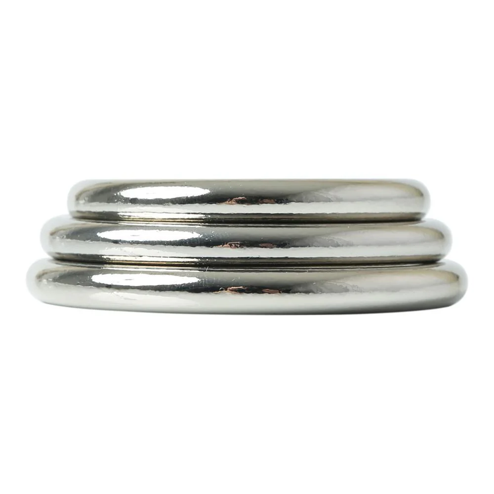 Sportsheets Seamless Metal O Rings, 3 Pack - Image 2