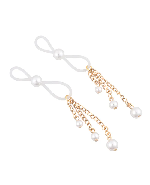 Sportsheets Pearl Nipple Ties - Image 2