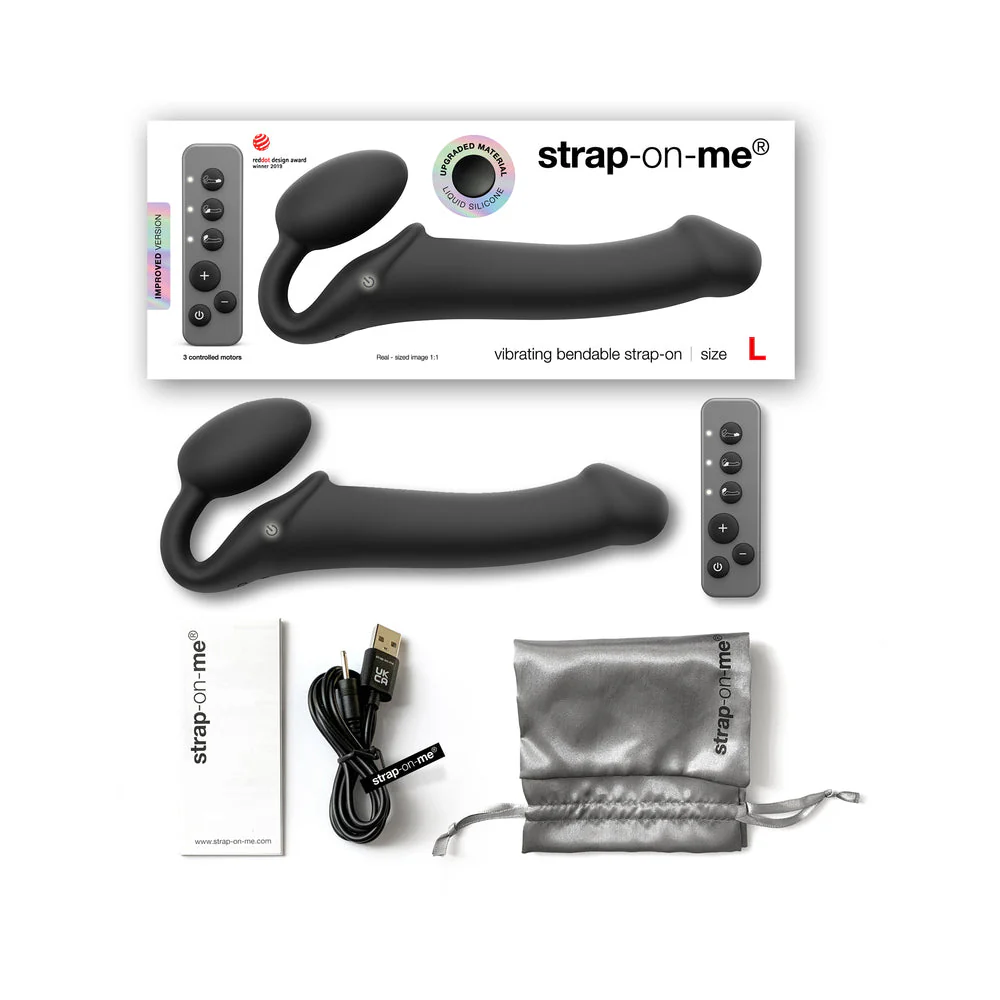 Strap-On-Me Vibrating Bendable Strapless Strap-On - Image 18