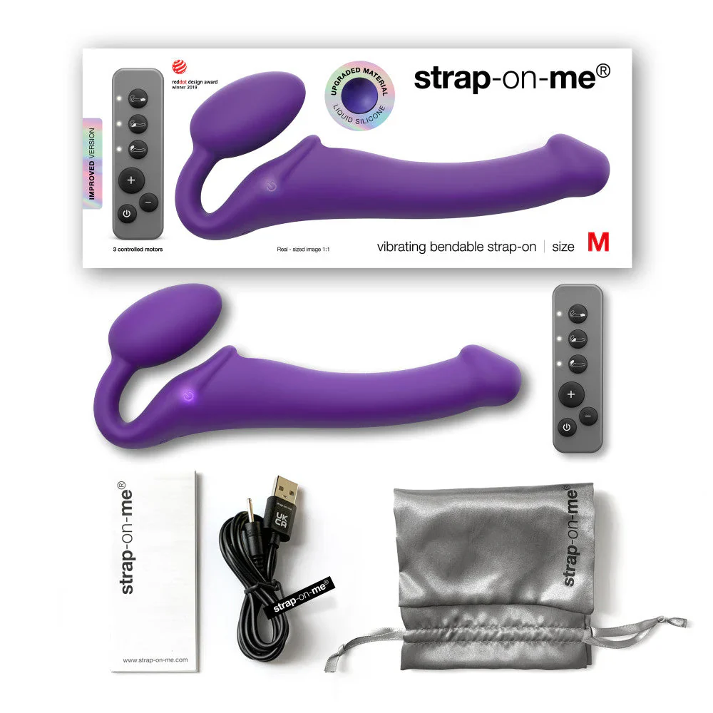 Strap-On-Me Vibrating Bendable Strapless Strap-On - Image 6