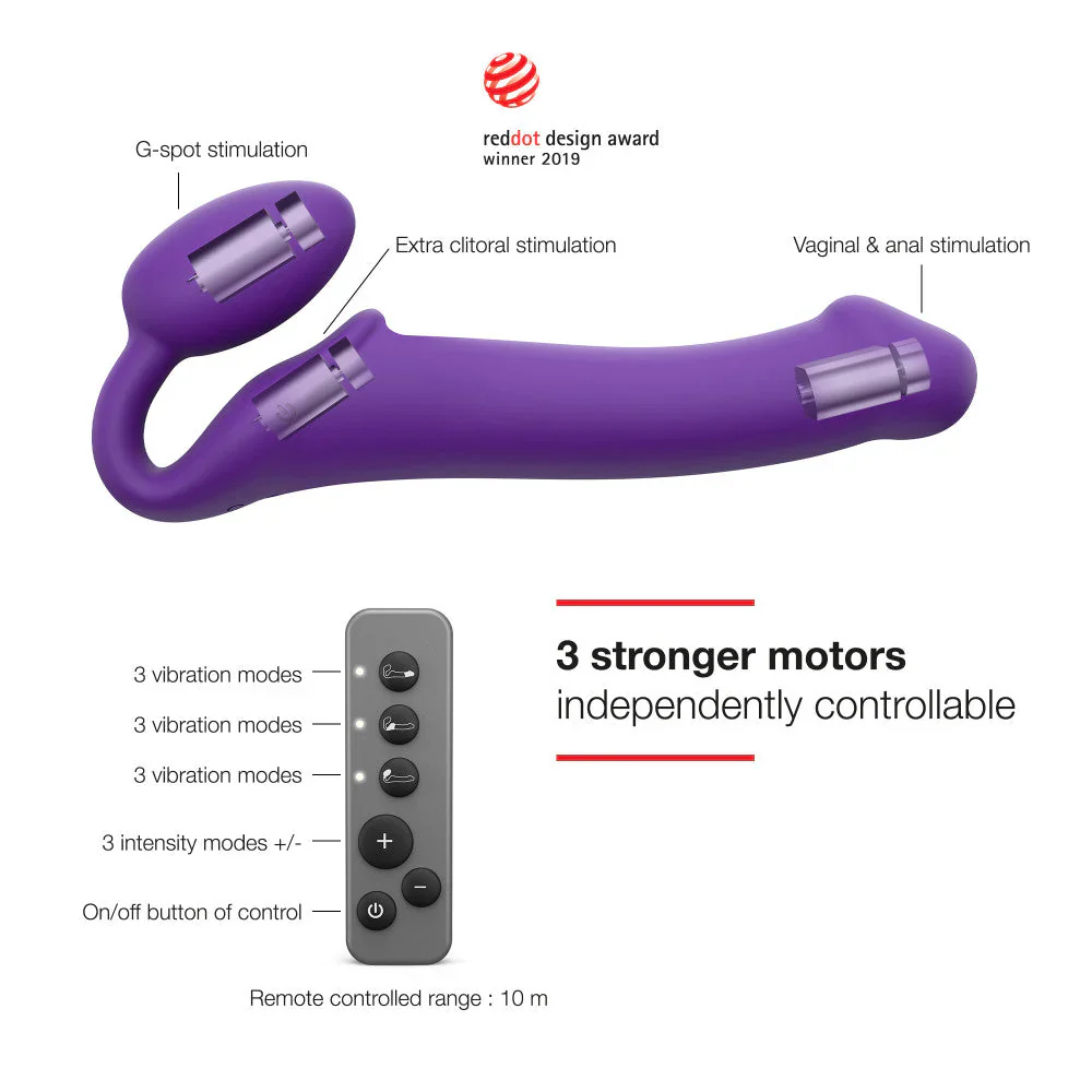 Strap-On-Me Vibrating Bendable Strapless Strap-On - Image 7