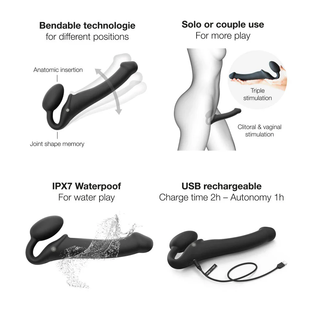 Strap-On-Me Vibrating Bendable Strapless Strap-On - Image 8