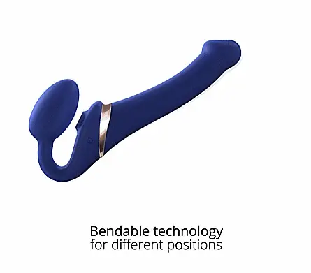 Strap-on-Me Vibrating Licking Strapless Strap-on - Image 5