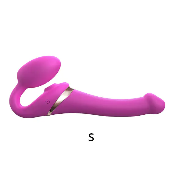 Strap-on-Me Vibrating Licking Strapless Strap-on - Image 9