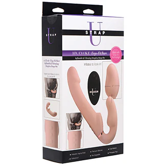 Strap U Ergo-Fit Inflatable & Vibrating Strapless Strap-On - Image 7