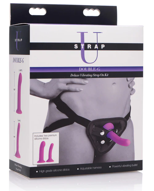 Double G Vibrating Strap-On Kit - Image 6