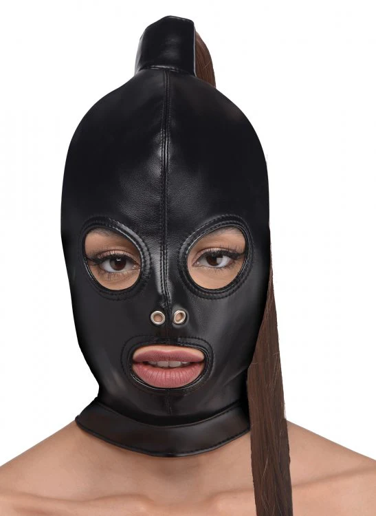 Strict Ponytail Bondage Hood - Image 2