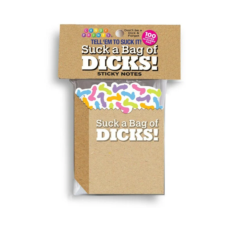 Suck A Bag of Dicks Sticky Notes - Image 2