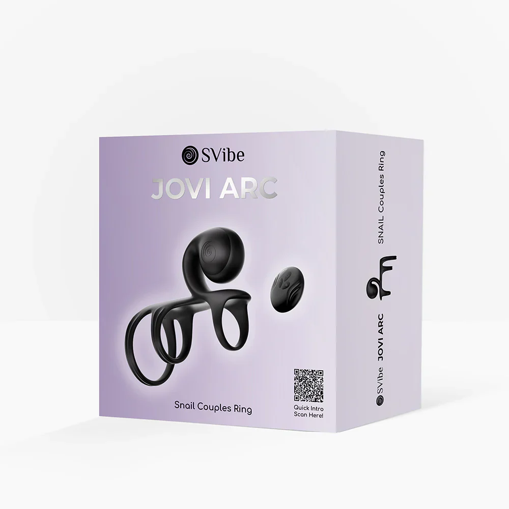 SVibe Jovi Arc Vibrating Support Ring with Remote Control