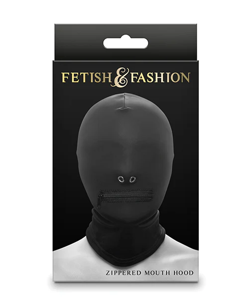 Taboo Zippered Mouth Hood - Image 5