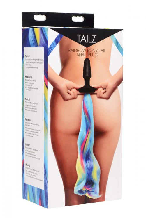 Tailz Rainbow Pony Tail - Image 3