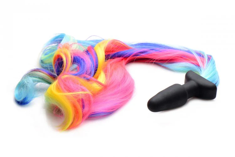 Tailz Rainbow Pony Tail - Image 4