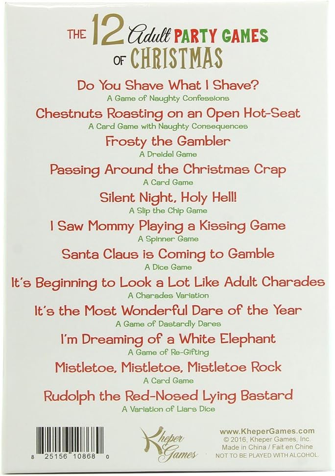 The 12 Adult Party Games of Christmas - Image 4