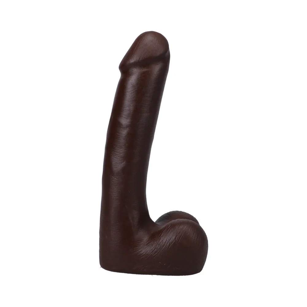 The Realistic Cock 5 in. ULTRASKYN Vac-U-Lock Dildo with Balls Vanilla - Image 8