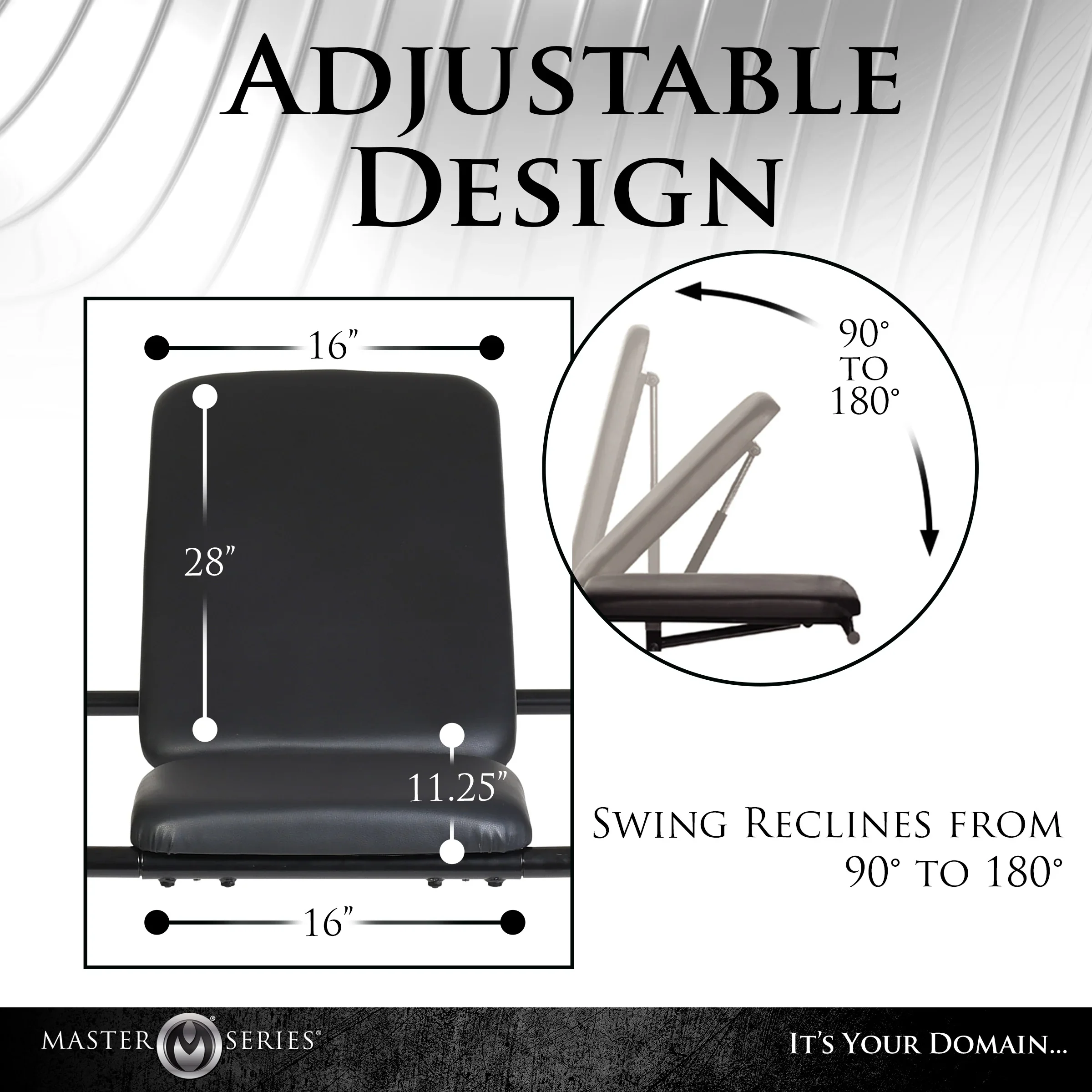 Throne Adjustable Sex Sling with Stand - Image 9