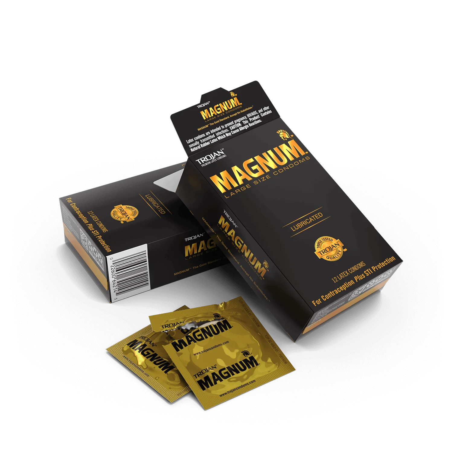 Trojan Magnum Condoms - 12 Pack - Image 2