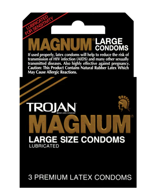 Trojan Magnum Condoms - 12 Pack - Image 5