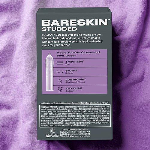 Trojan Bareskin Studded - Image 4