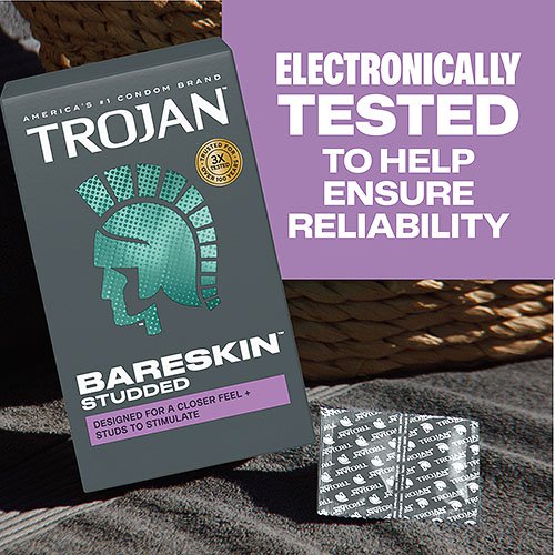 Trojan Bareskin Studded - Image 5
