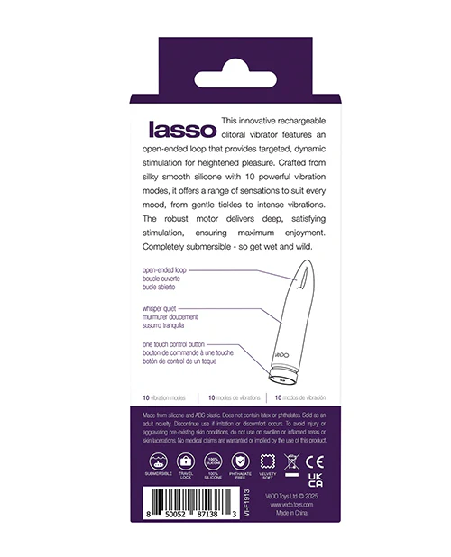 VeDO Lasso Rechargeable Bullet Vibe - Image 2