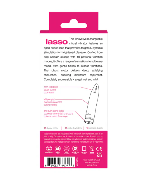VeDO Lasso Rechargeable Bullet Vibe - Image 7