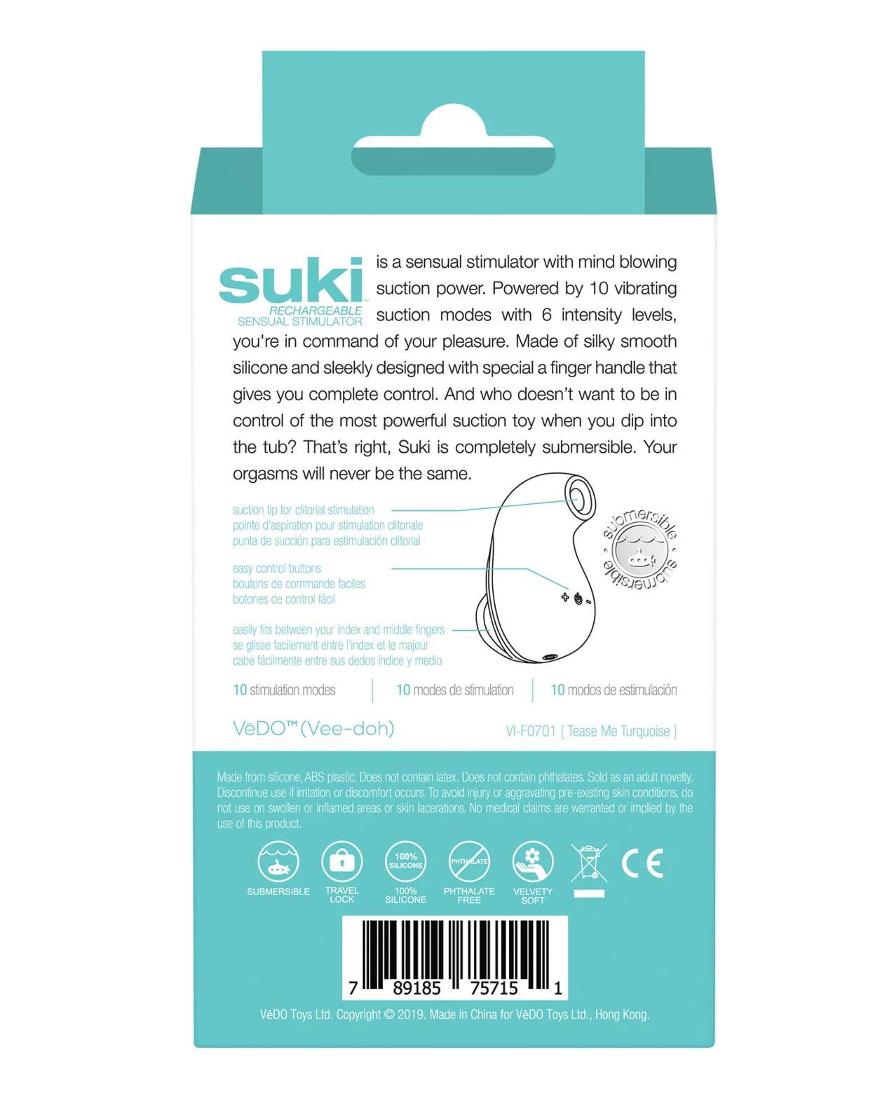 VeDO Suki Rechargeable Sonic Vibe - Image 2