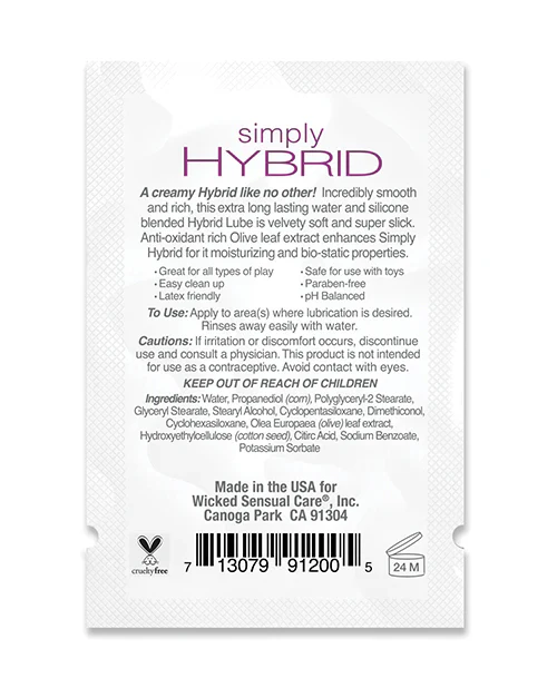 Wicked Sensual Care Simply Hybrid Lubricant - Image 6