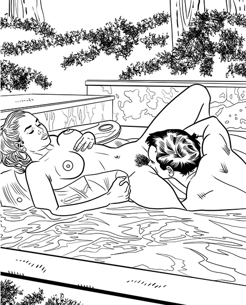 Wood Rocket the Oral Sex Coloring Book - Image 3