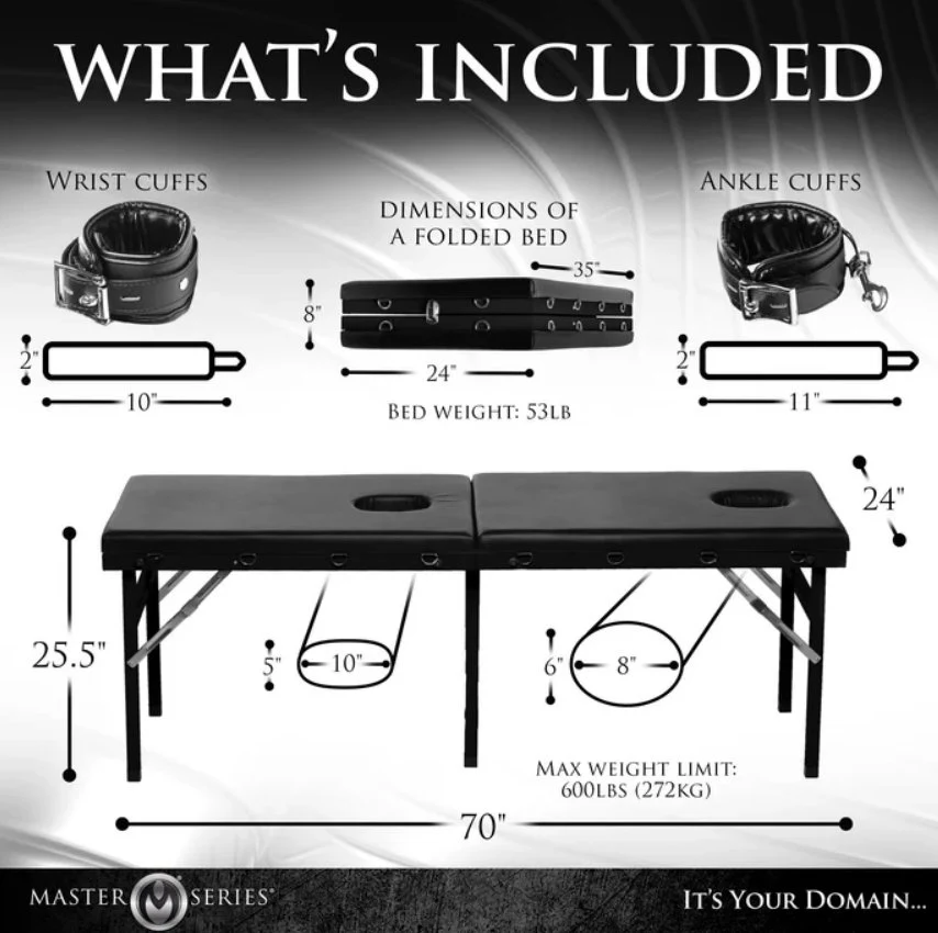 XR Brands Extreme Bondage Milking Table - Image 8