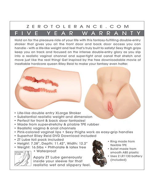 Zero Tolerance Riley Reid Body Stroker - Image 9