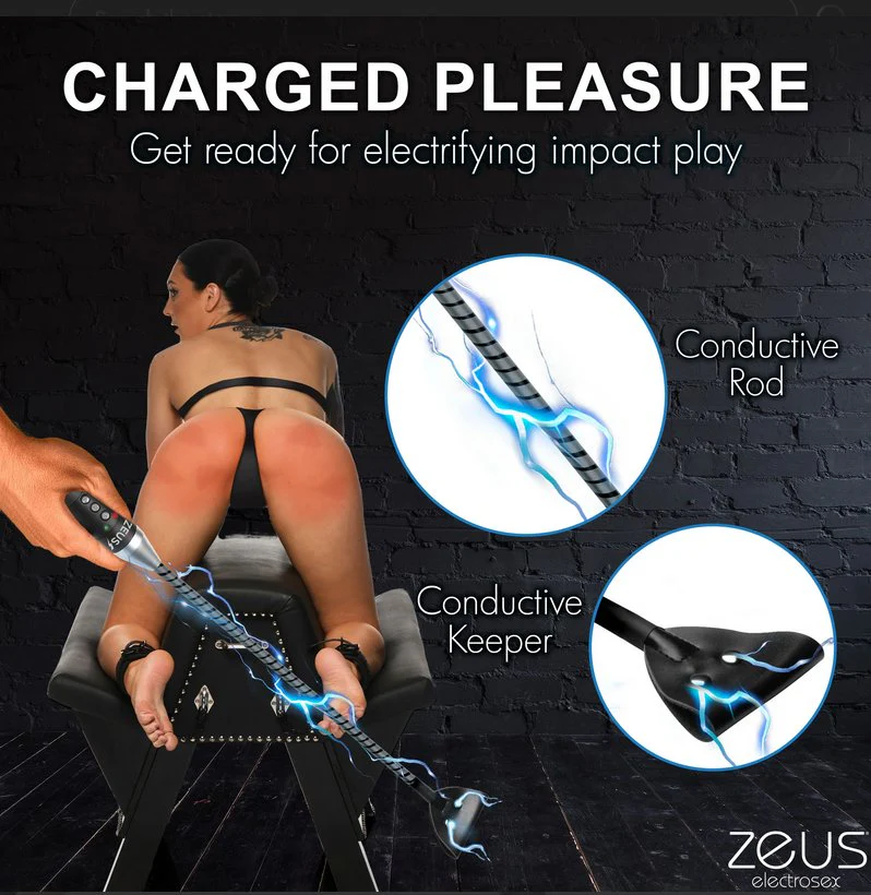 Zeus Electrosex Riding Crop - Image 6